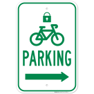 Parking With Right Arrow Sign