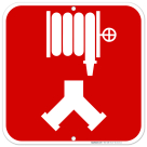 Fire Department Standpipe Connection Sign