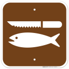 Fish Cleaning Sign