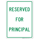 Reserved For Principal Sign