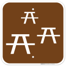 Group Picnicking Sign