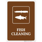Fish Cleaning With Symbol Sign