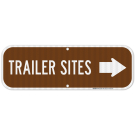 Trailer Sites With Right Arrow Sign