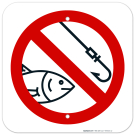 No Fishing Symbol Sign