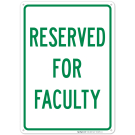 Reserved For Faculty Sign