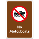 No Motorboats Sign,
